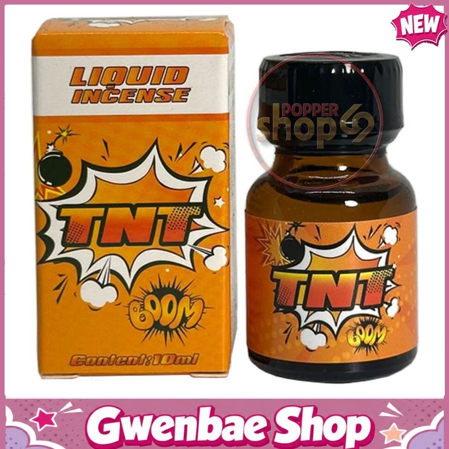 Chai Hít Tăng Khoái Cảm Kích Thích Bao Phê Popper TNT 10ml - Poppers Giá Rẻ - Gwenshop Chính Hãng