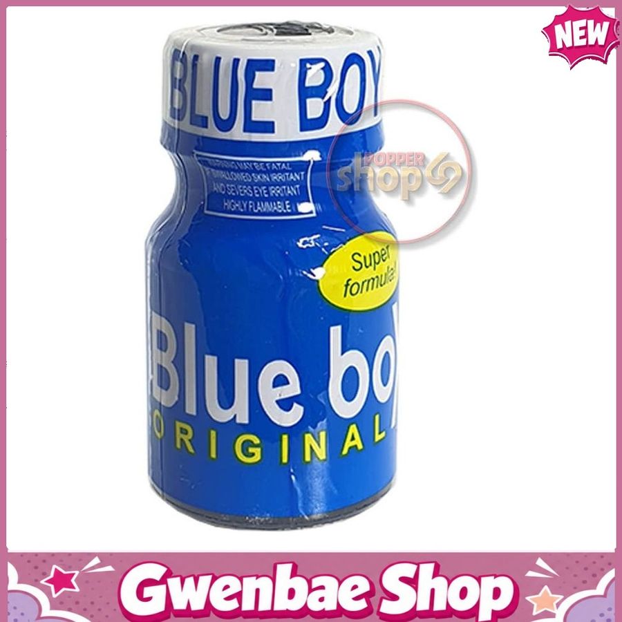 Chai Hít Cực Mạnh Lên Đỉnh Nhanh Poppers Blue Boy 10ml - Poppers Giá Rẻ - Gwenshop Chính Hãng