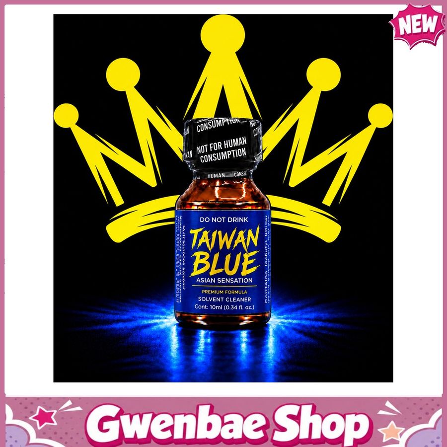 Chai Hít Tăng Khoái Cảm Kích Thích Bao Phê TAIWAN BLUE 10ML - Gwenshop Chính Hãng