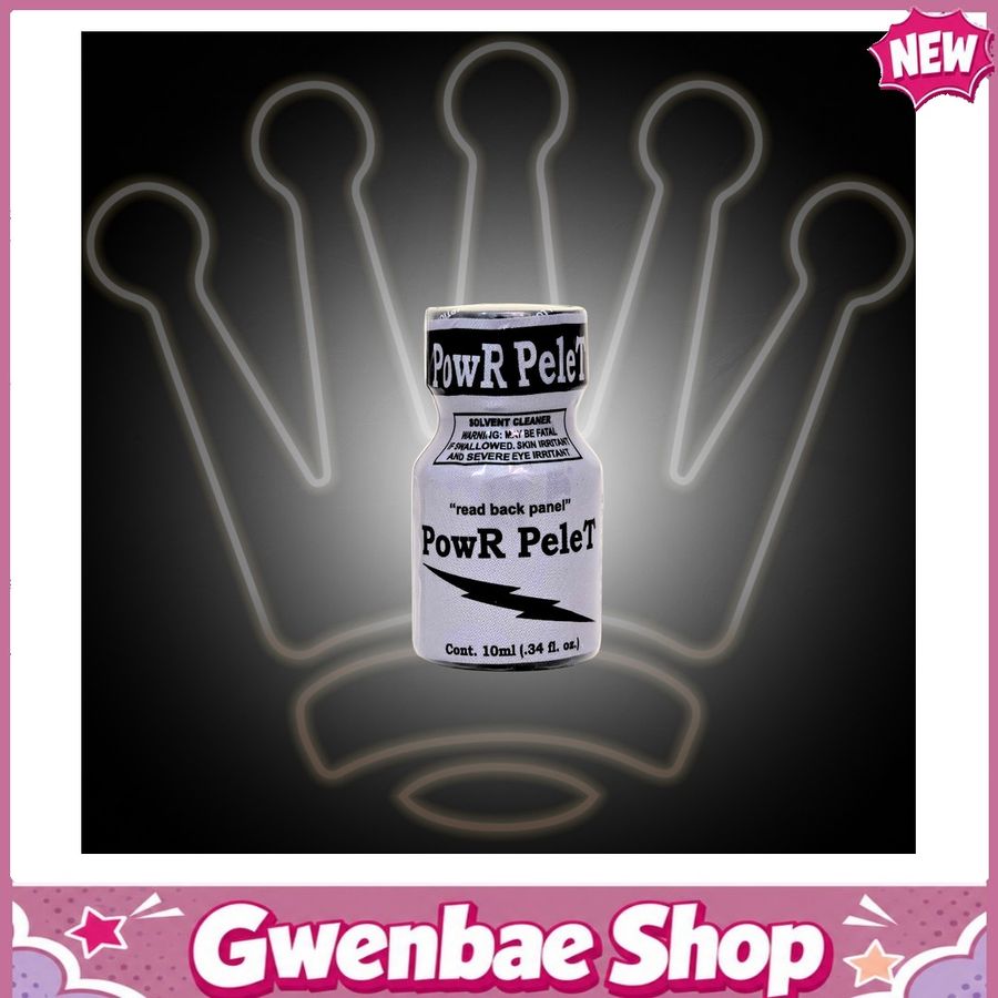 Chai Hít Tăng Khoái Cảm Kích Thích Bao Phê POWR PELET 10ML - Gwenshop Chính Hãng