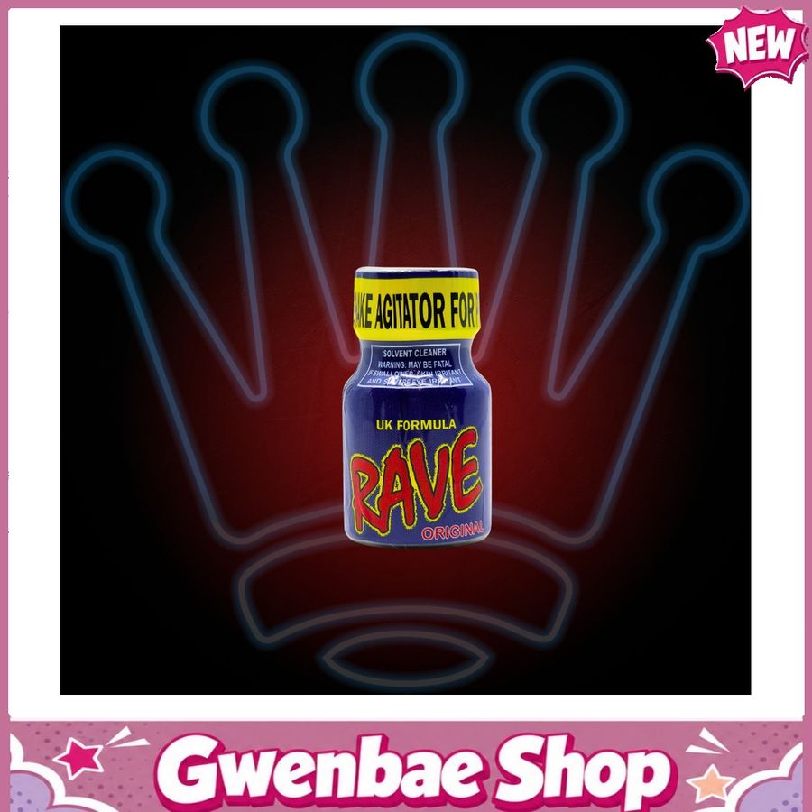 Chai Hít Tăng Khoái Cảm Kích Thích Bao Phê RAVE 10ML - Gwenshop Chính Hãng