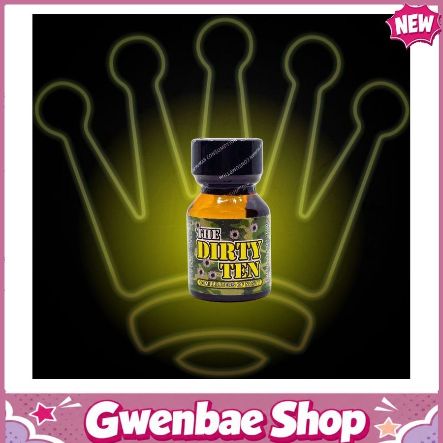 Chai Hít Tăng Khoái Cảm Kích Thích Bao Phê THE DIRTY TEN 10ML - Gwenshop Chính Hãng