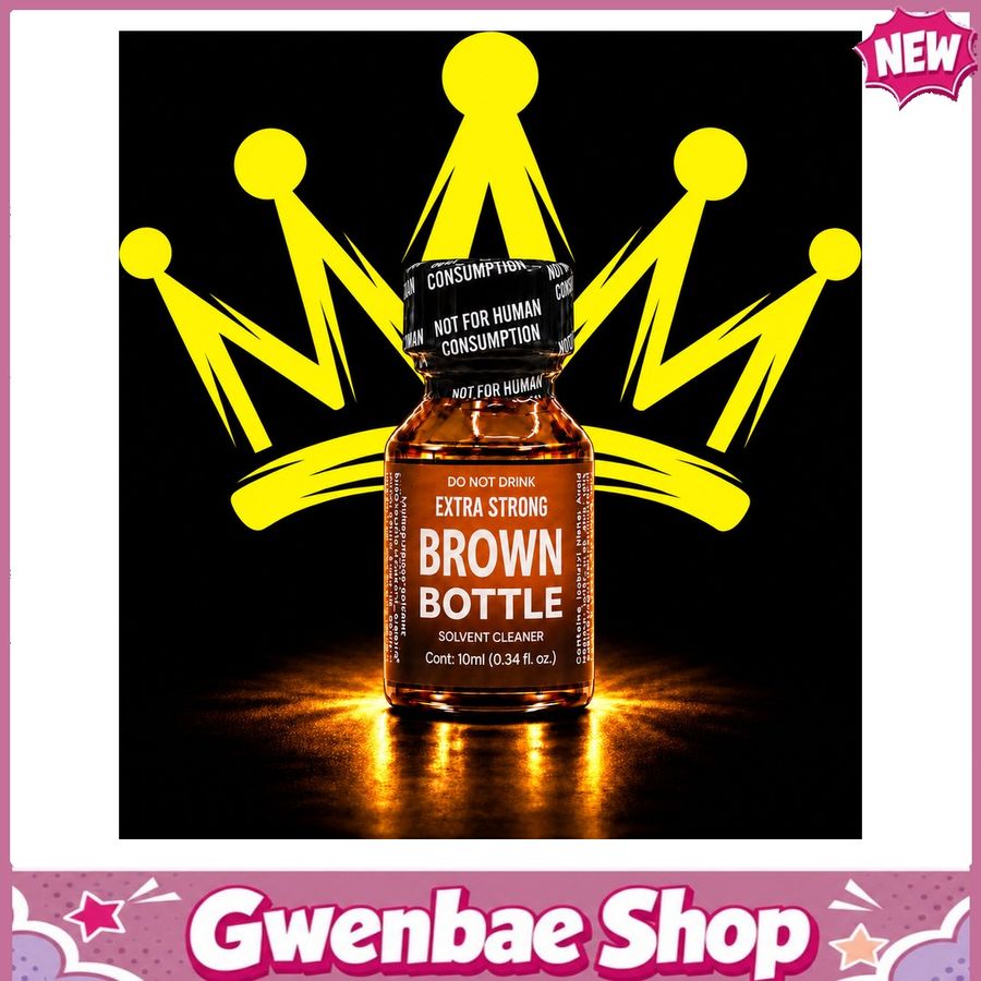 Chai Hít Tăng Khoái Cảm Kích Thích Bao Phê BROWN BOTTLE 10ML - Gwenshop Chính Hãng