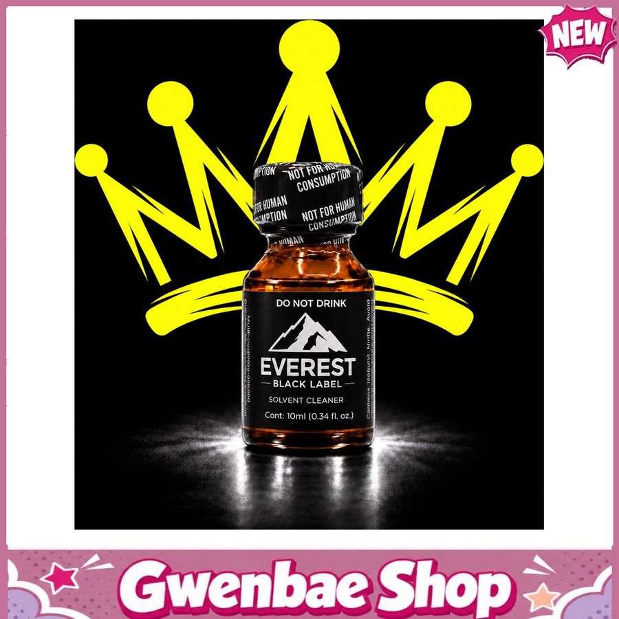Chai Hít Tăng Khoái Cảm Kích Thích Bao Phê EVEREST BLACK LABEL 10ML - Gwenshop Chính Hãng
