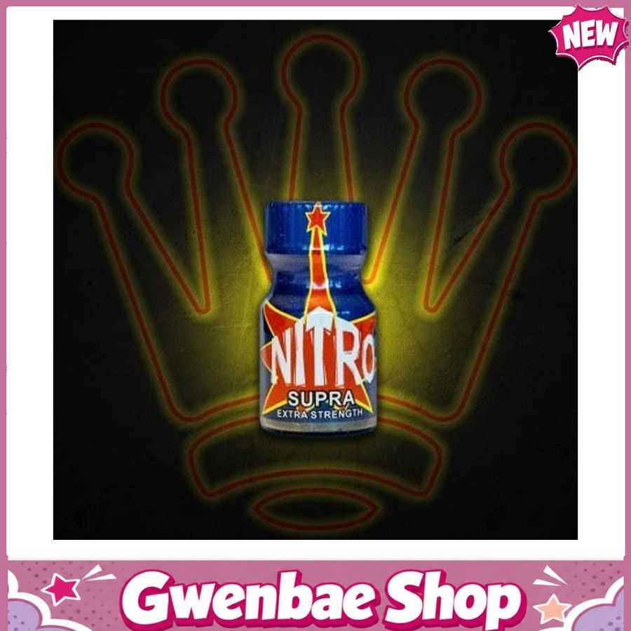 Chai Hít Tăng Khoái Cảm Kích Thích Bao Phê NITRO SUPRA 10ML - Gwenshop Chính Hãng