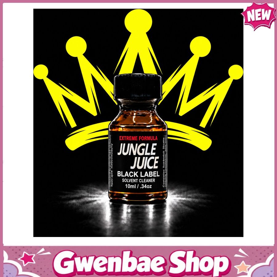 Chai Hít Tăng Khoái Cảm Kích Thích Bao Phê JUNGLE JUICE BLACK 10ML - Gwenshop Chính Hãng