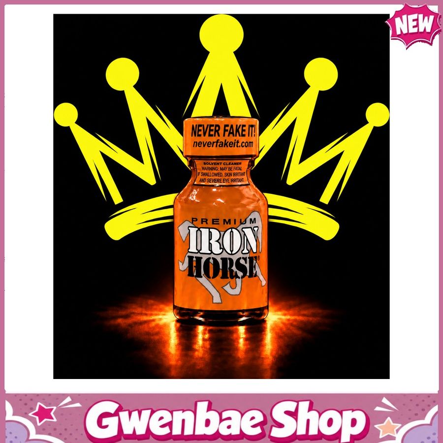 Chai Hít Tăng Khoái Cảm Kích Thích Bao Phê IRON HORSE 10ML - Gwenshop Chính Hãng