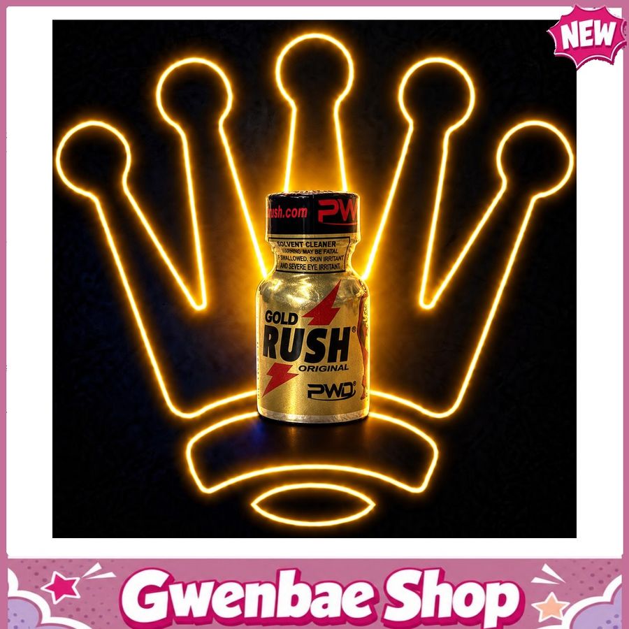 Chai Hít Tăng Khoái Cảm Kích Thích Bao Phê RUSH- GOLD RUSH 10ML - Gwenshop Chính Hãng