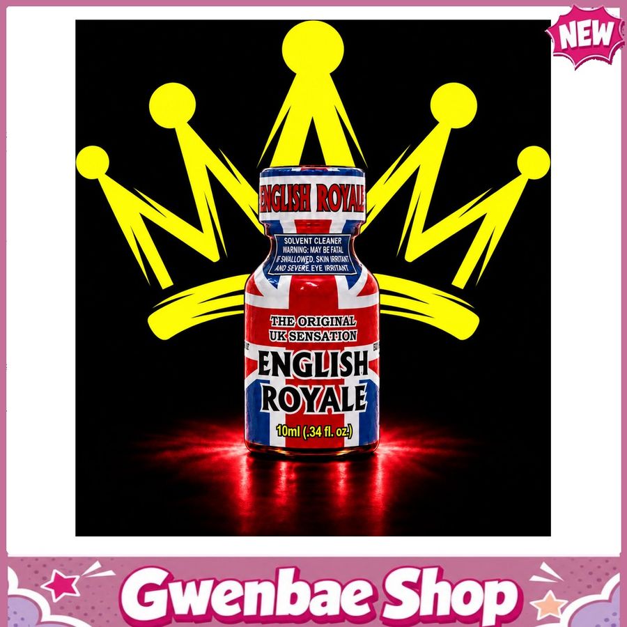 Chai Hít Tăng Khoái Cảm Kích Thích Bao Phê ENGLISH ROYALE 10ML - Gwenshop Chính Hãng