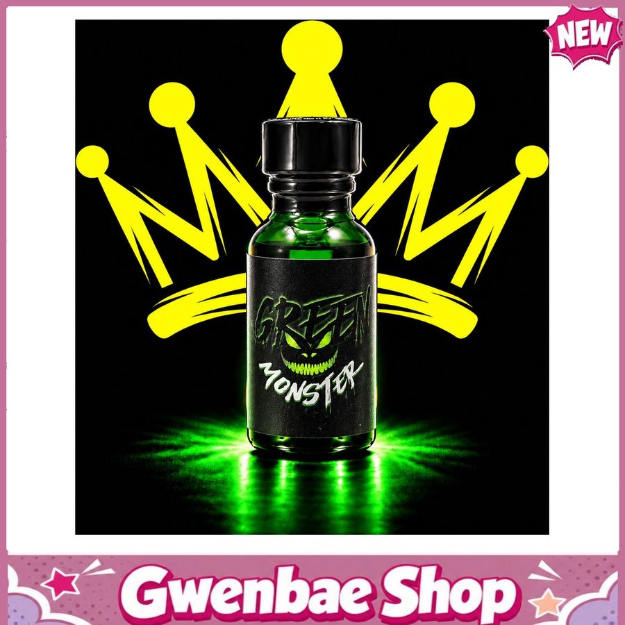 Chai Hít Tăng Khoái Cảm Kích Thích Bao Phê GREEN MONSTER 15ML - Gwenshop Chính Hãng