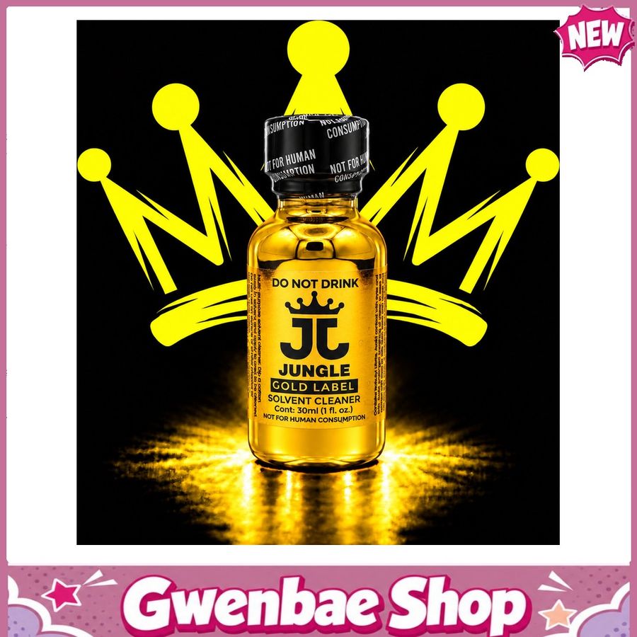 Chai Hít Tăng Khoái Cảm Kích Thích Bao Phê JUNGLE GOLD 30ML - Gwenshop Chính Hãng