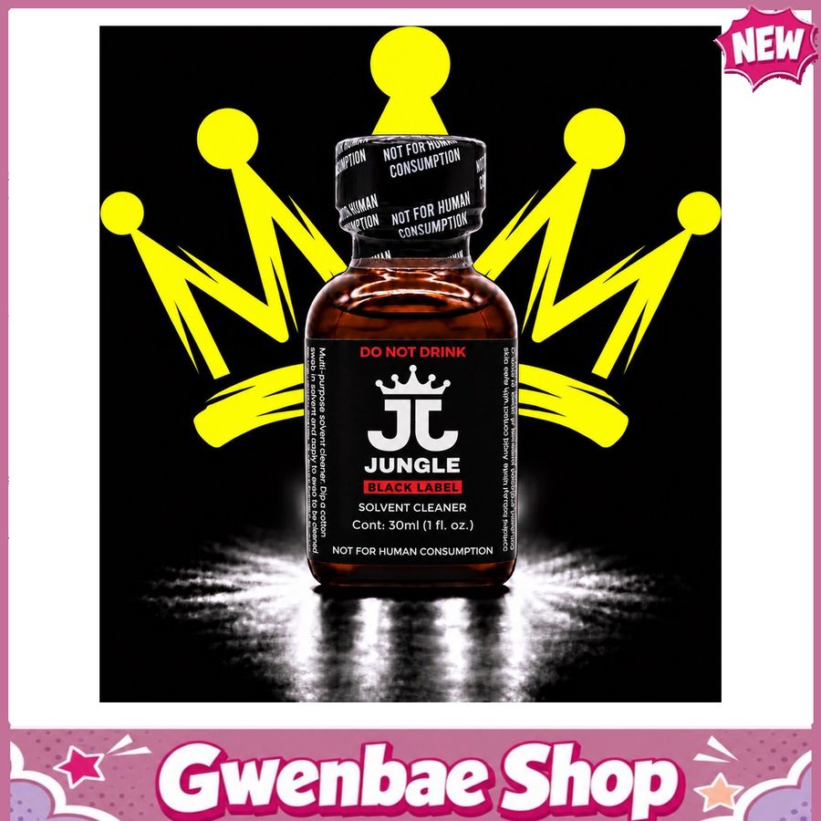 Chai Hít Tăng Khoái Cảm Kích Thích Bao Phê JUNGLE BLACK 30ML - Gwenshop Chính Hãng