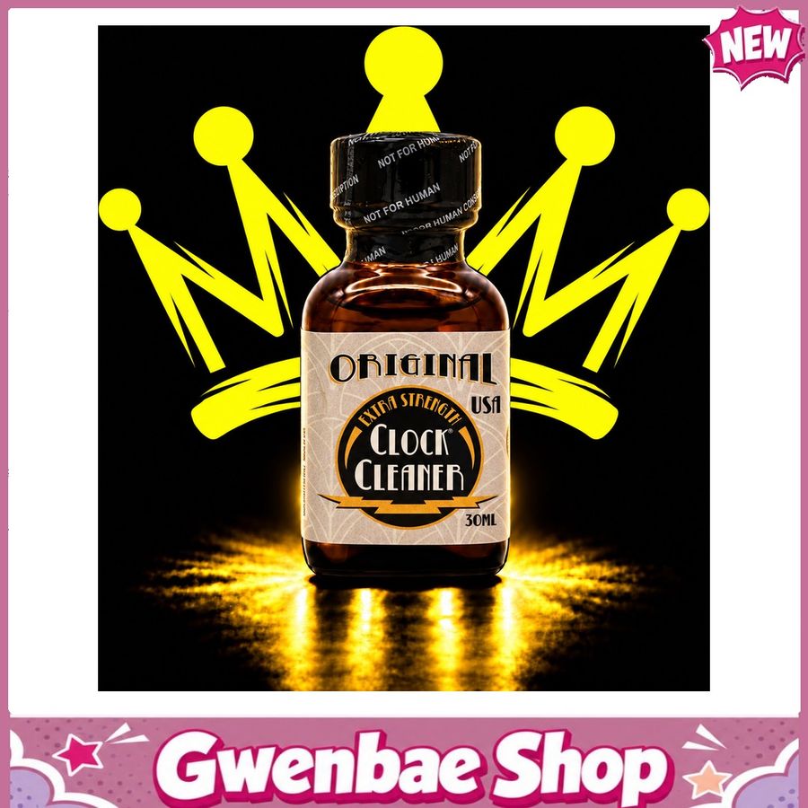 Chai Hít Tăng Khoái Cảm Kích Thích Bao Phê ORIGINAL CLOCK CLEANER 30ML - Gwenshop Chính Hãng