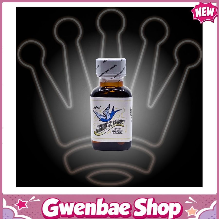 Chai Hít Tăng Khoái Cảm Kích Thích Bao Phê WHITE SWALLOW 30ML - Gwenshop Chính Hãng