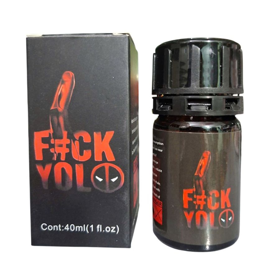 Sản Phẩm Chính Hãng Loại 1 - Dung Dịch Hít Thư Giãn Fuck YoLo 40ml Dành Cho Top Bot Deadpool - hương dịu, dùng cho cả na