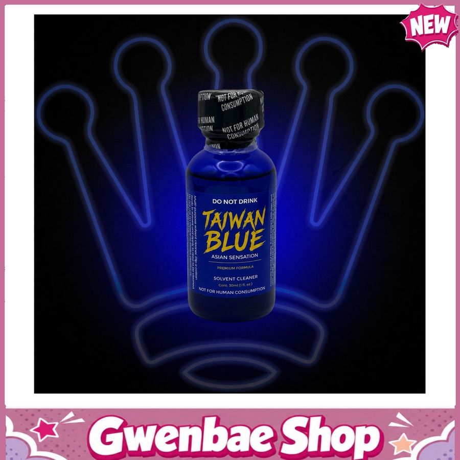 Chai Hít Tăng Khoái Cảm Kích Thích Bao Phê TAIWAN BLUE 30ML - Gwenshop Chính Hãng