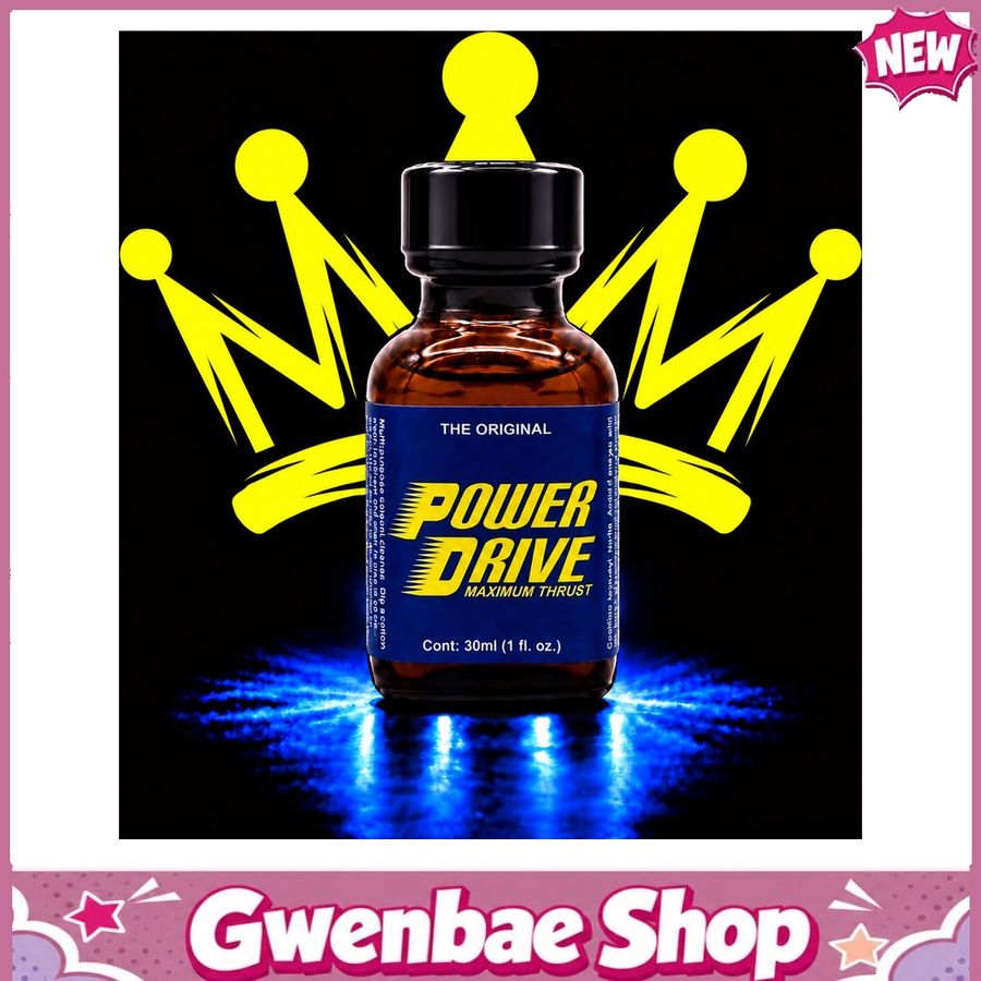 Chai Hít Tăng Khoái Cảm Kích Thích Bao Phê POWER DRIVE 30ML - Gwenshop Chính Hãng