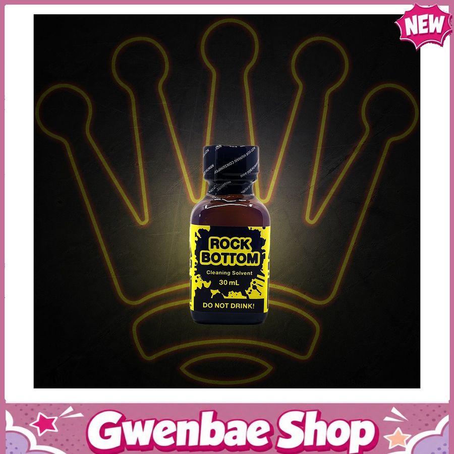 Chai Hít Tăng Khoái Cảm Kích Thích Bao Phê ROCK BOTTOM 30ML - Gwenshop Chính Hãng