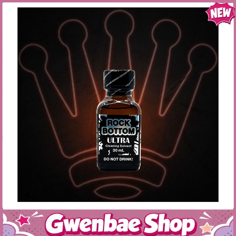 Chai Hít Tăng Khoái Cảm Kích Thích Bao Phê ROCK BOTTOM ULTRA 30ML - Gwenshop Chính Hãng