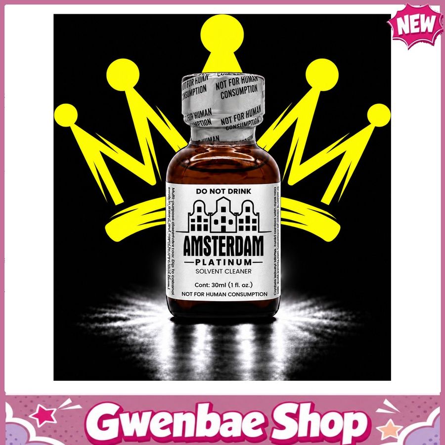 Chai Hít Tăng Khoái Cảm Kích Thích Bao Phê AMSTERDAM PLATINUM 30ML - Gwenshop Chính Hãng