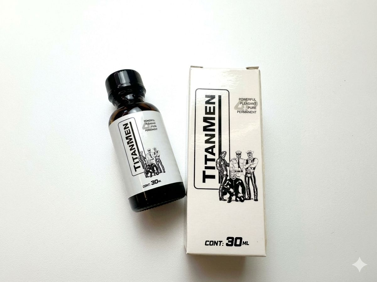 Popper 30ml titanmen, mùi thơm, mạnh phê lâu, che tên