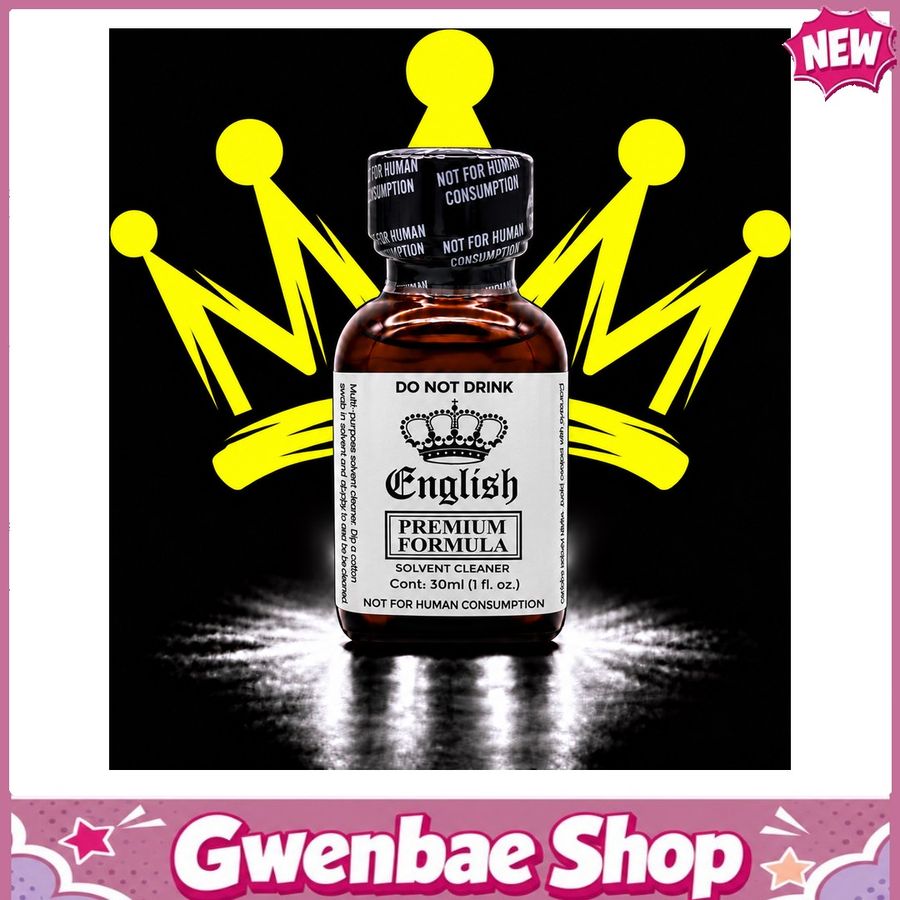 Chai Hít Tăng Khoái Cảm Kích Thích Bao Phê ENGLISH 30ML - Gwenshop Chính Hãng