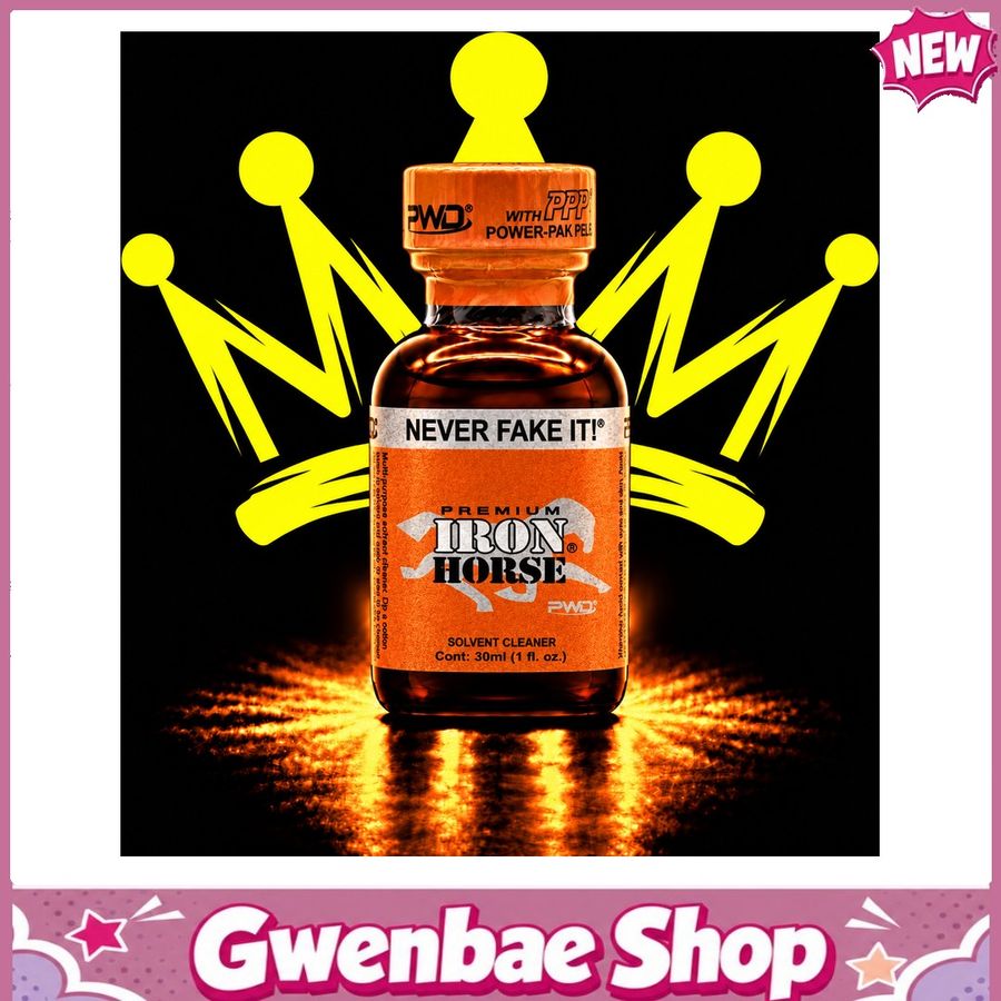Chai Hít Tăng Khoái Cảm Kích Thích Bao Phê IRON HORSE 30ML - Gwenshop Chính Hãng