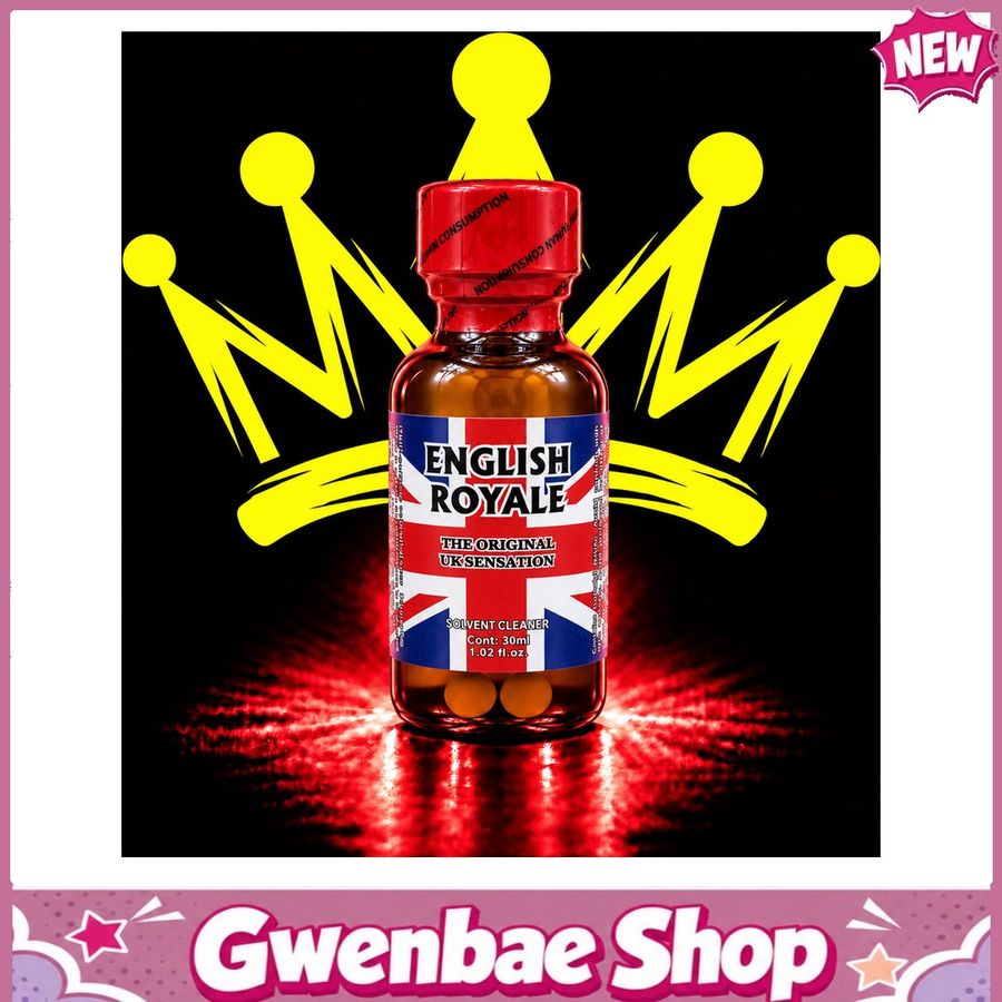 Chai Hít Tăng Khoái Cảm Kích Thích Bao Phê ENGLISH ROYALE 30ML - Gwenshop Chính Hãng