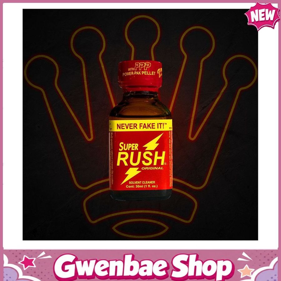 Chai Hít Tăng Khoái Cảm Kích Thích Bao Phê RUSH-SUPER RUSH 30ML - Gwenshop Chính Hãng
