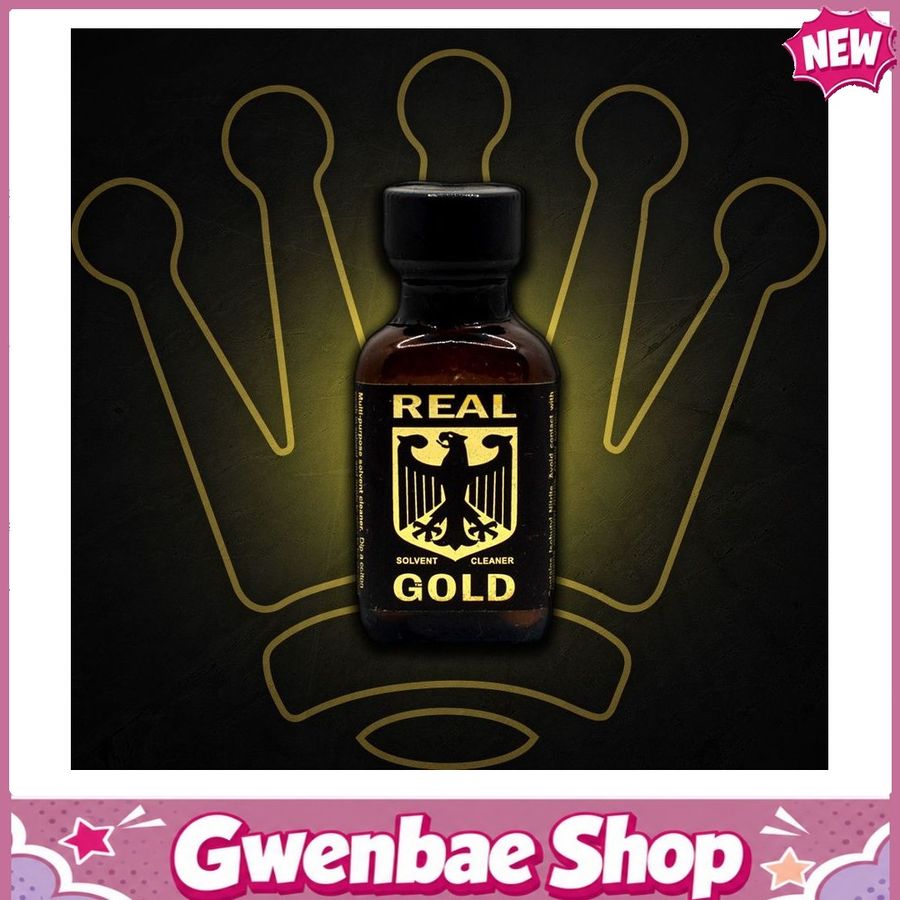 Chai Hít Tăng Khoái Cảm Kích Thích Bao Phê REAL GOLD 30ML - Gwenshop Chính Hãng