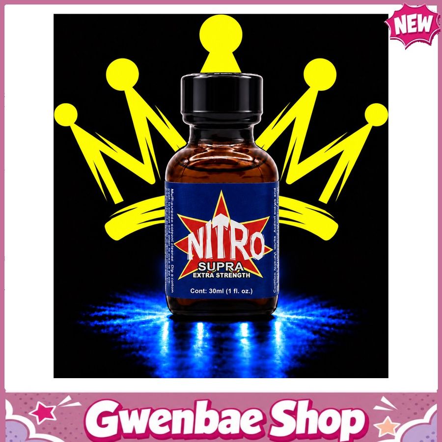 Chai Hít Tăng Khoái Cảm Kích Thích Bao Phê NITRO SUPRA 30ML - Gwenshop Chính Hãng