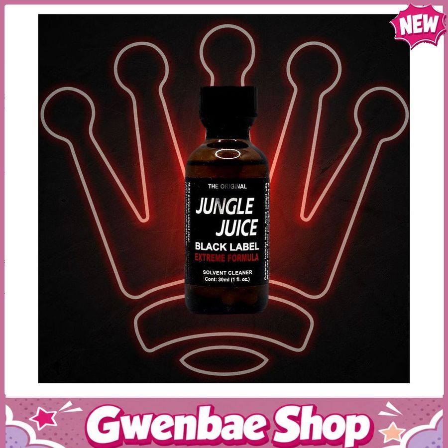 Chai Hít Tăng Khoái Cảm Kích Thích Bao Phê JUNGLE JUICE BLACK 30ML - Gwenshop Chính Hãng