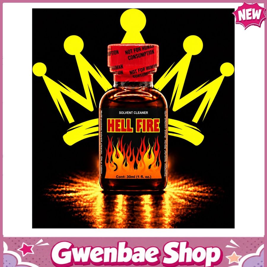 Chai Hít Tăng Khoái Cảm Kích Thích Bao Phê HELL FIRE 30ML - Gwenshop Chính Hãng