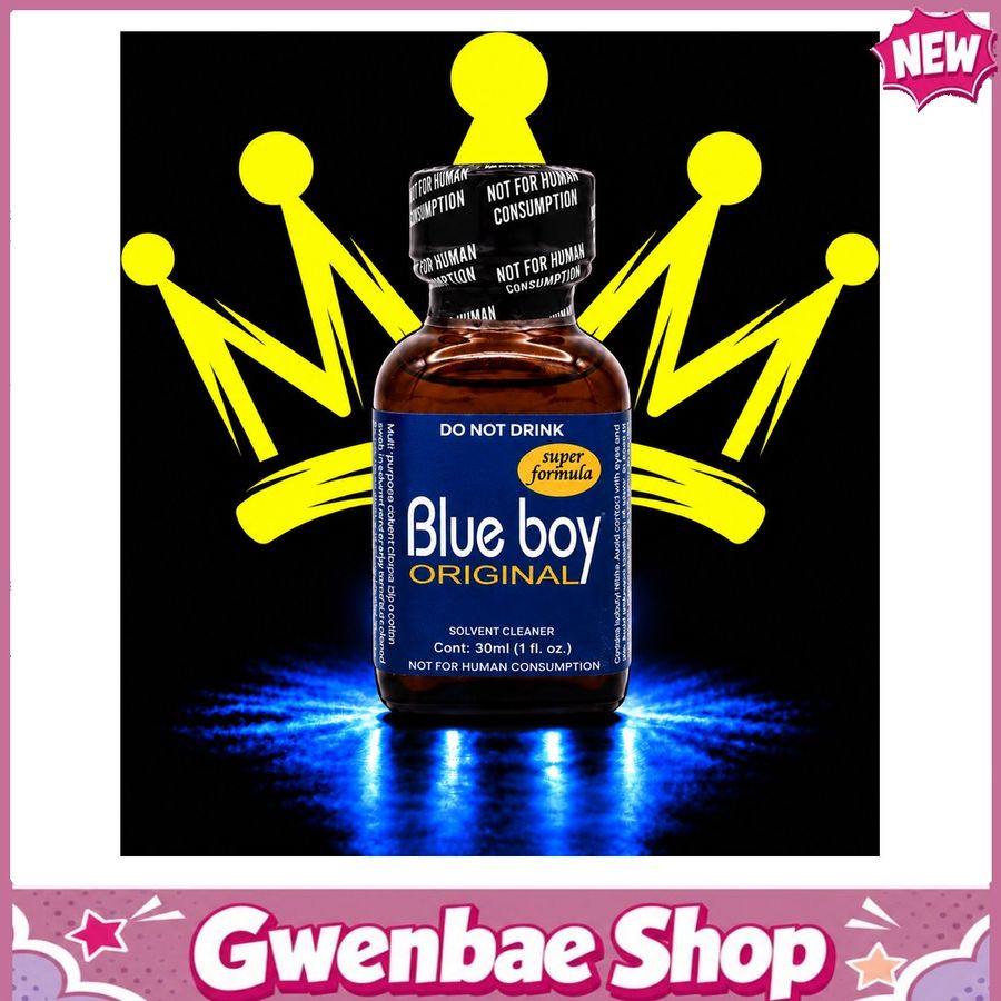 Chai Hít Tăng Khoái Cảm Kích Thích Bao Phê BLUE BOY 30ML - Gwenshop Chính Hãng