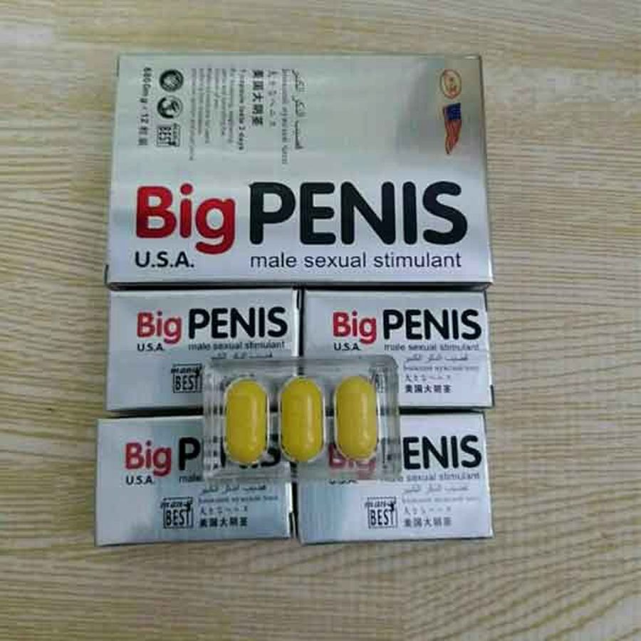 Bản Nhập Khẩu Cao Cấp - Hộp big pennis mỹ hỗ trợ khỏe và lâu hơn mẫu 2 U.S.A. 400mg, giao hàng kín đáo