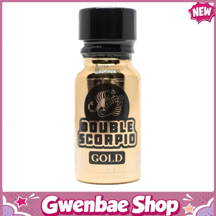 Chai Hít Tăng Khoái Cảm Kích Thích Bao Phê Double Scorpio Gold (Premium Blend) 10ml - Gwenshop Chính Hãng
