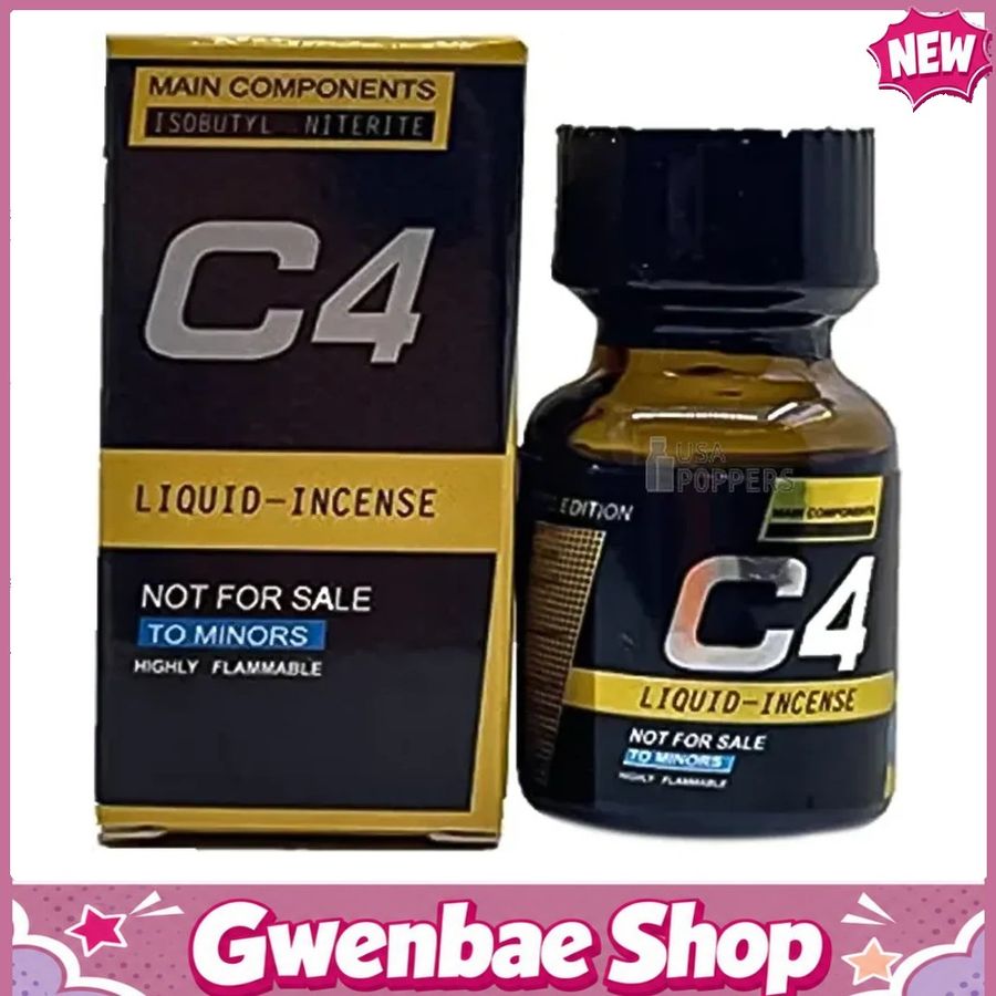 Chai Hít Tăng Khoái Cảm Kích Thích Bao Phê C4 10ml - Gwenshop Chính Hãng