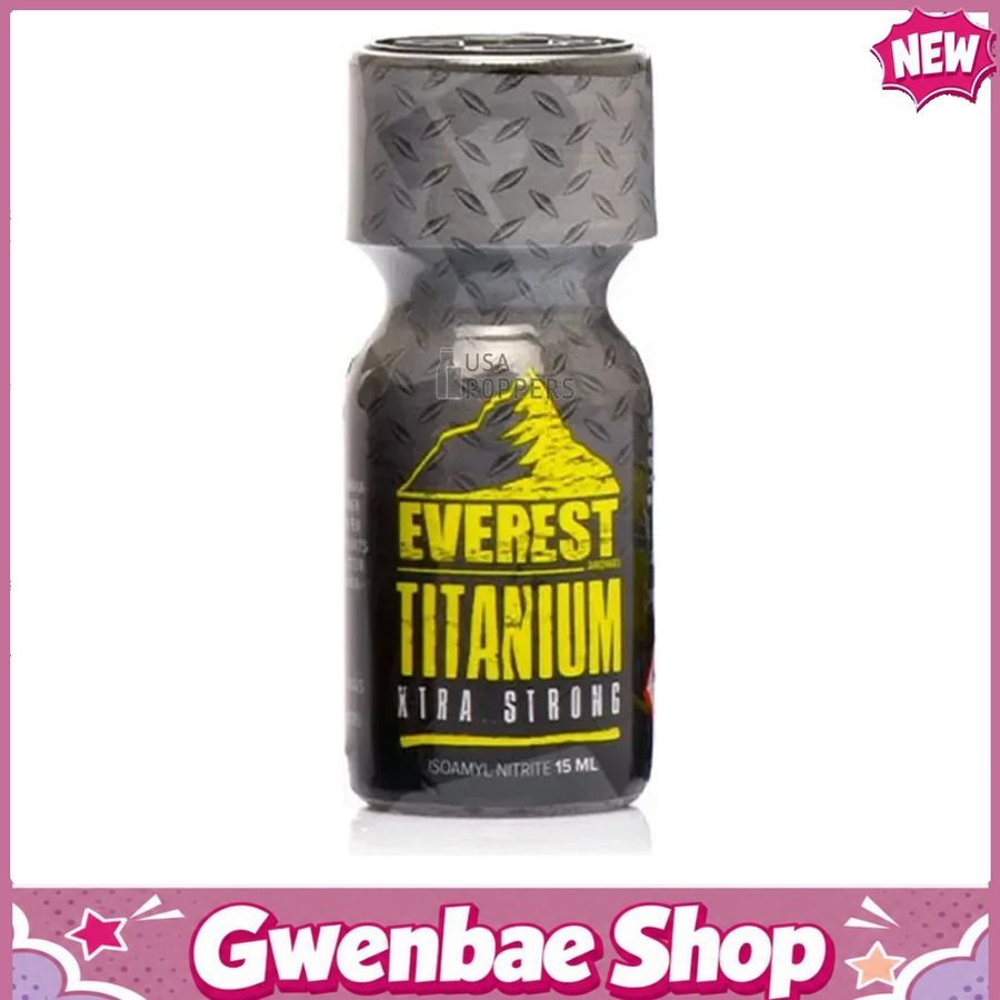 Chai Hít Tăng Khoái Cảm Kích Thích Bao Phê Everest Titanium 15ml - Gwenshop Chính Hãng