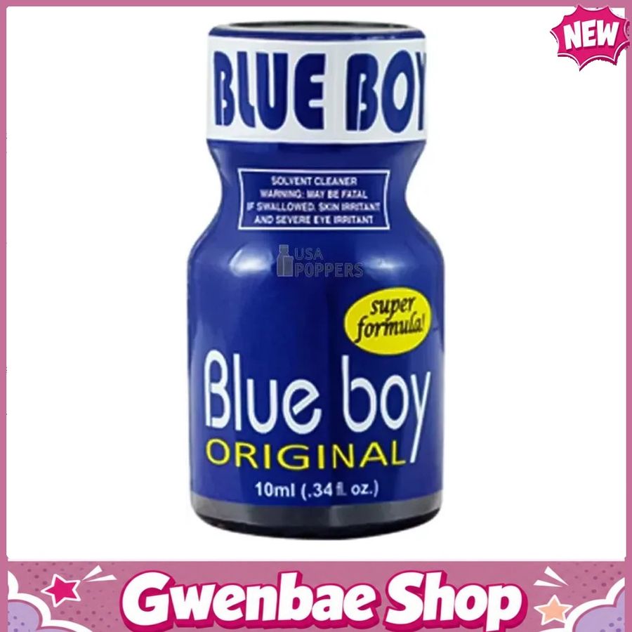 Chai Hít Tăng Khoái Cảm Kích Thích Bao Phê Blue Boy Original 10ml - Gwenshop Chính Hãng