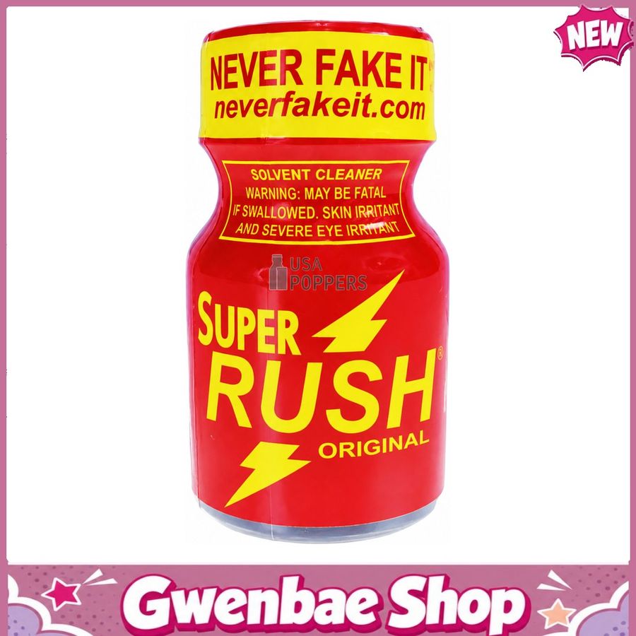 Chai Hít Tăng Khoái Cảm Kích Thích Bao Phê Super Rush 10ml - Gwenshop Chính Hãng