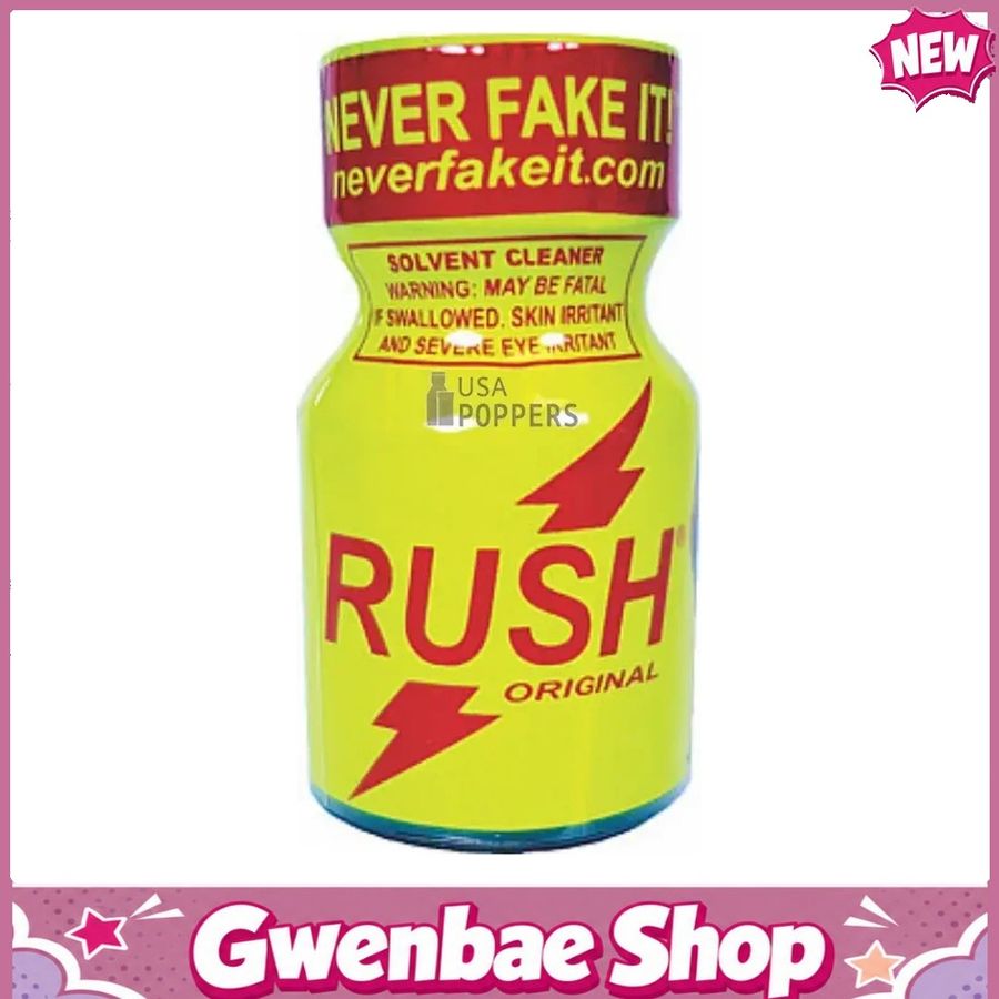 Chai Hít Tăng Khoái Cảm Kích Thích Bao Phê Rush Original 10ml - Gwenshop Chính Hãng