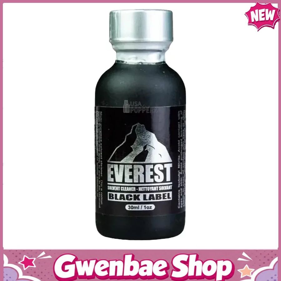 Chai Hít Cực Mạnh Lên Đỉnh Nhanh Everest Black Label 30ml Hàng Chuẩn - Gwenshop Chính Hãng