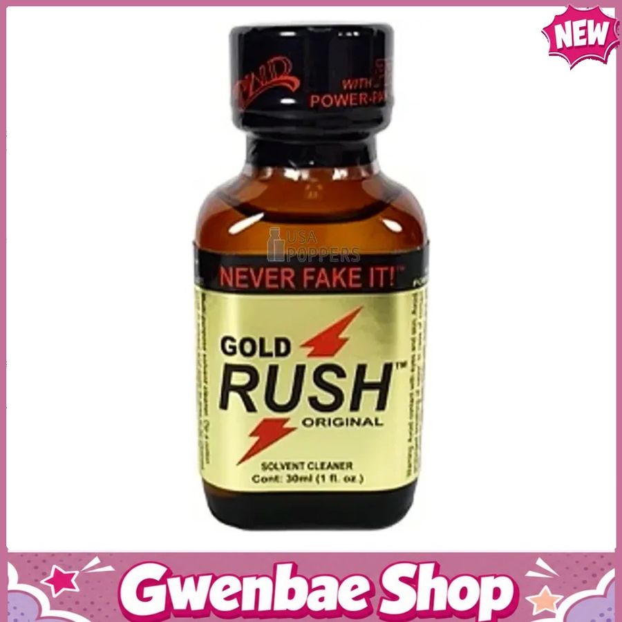 Chai Hít Tăng Khoái Cảm Kích Thích Bao Phê Gold Rush 30ml - Gwenshop Chính Hãng