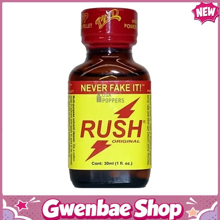Chai Hít Tăng Khoái Cảm Kích Thích Bao Phê Rush Original 30ml - Gwenshop Chính Hãng