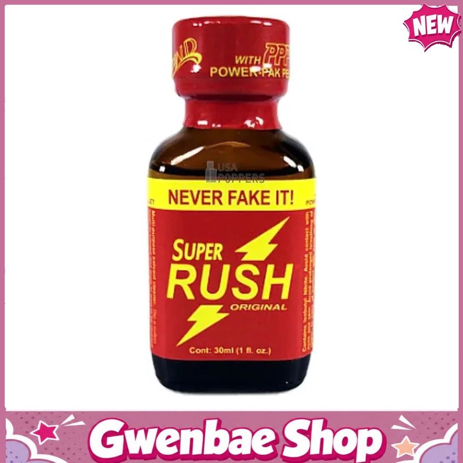 Chai Hít Tăng Khoái Cảm Kích Thích Bao Phê Super Rush 30ml - Gwenshop Chính Hãng