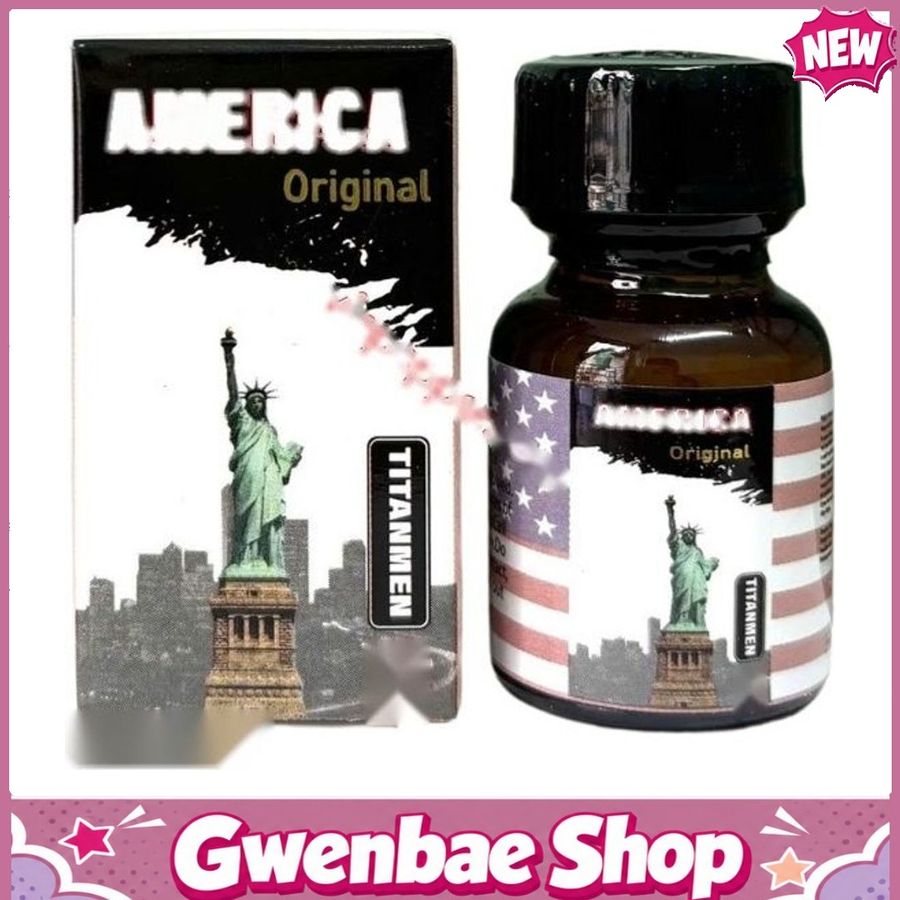 Chai Hít Tăng Khoái Cảm Kích Thích Bao Phê Popper America Original 10ml chính hãng - Gwenshop Chính Hãng