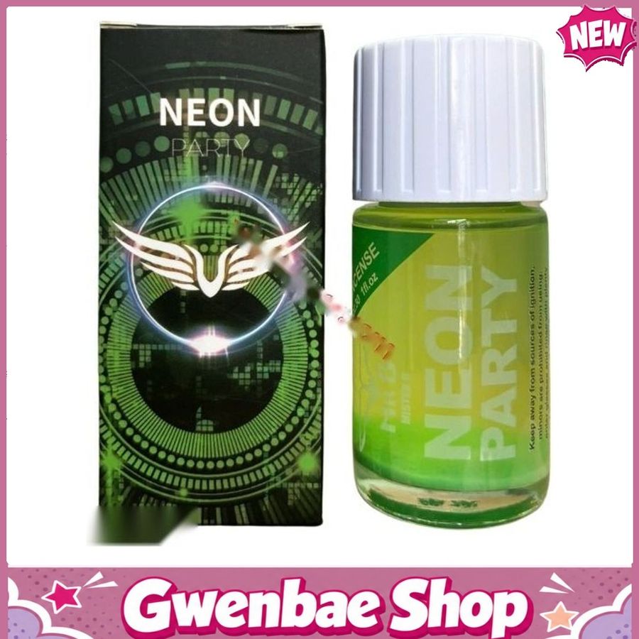 Chai Hít Tăng Khoái Cảm Kích Thích Bao Phê Popper Neon Party Xanh lá 40ml chính hãng - Gwenshop Chính Hãng