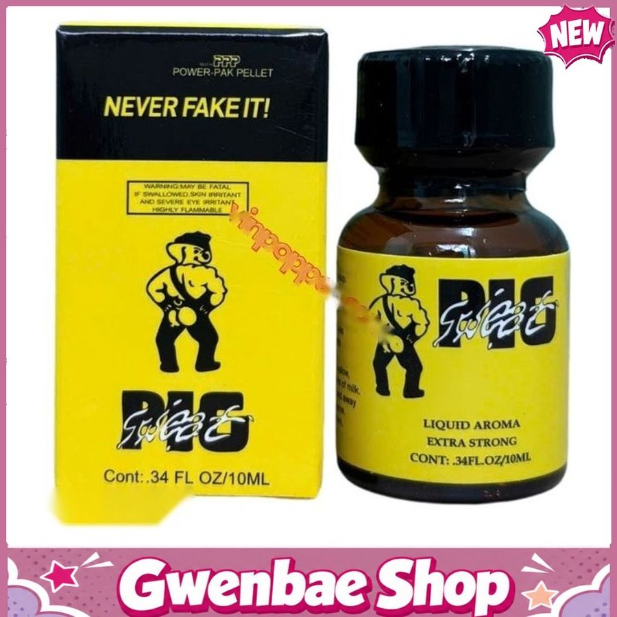 Chai Hít Tăng Khoái Cảm Kích Thích Bao Phê Popper Pig Sweet 10ml chính hãng - Gwenshop Chính Hãng