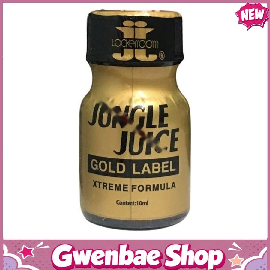 Chai Hít Tăng Khoái Cảm Kích Thích Bao Phê Popper Jungle Juice Gold Label 10ml chính hãng - Gwenshop Chính Hãng