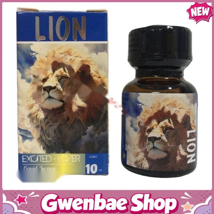 Chai Hít Tăng Khoái Cảm Kích Thích Bao Phê Popper Lion 10ml chính hãng - Gwenshop Chính Hãng